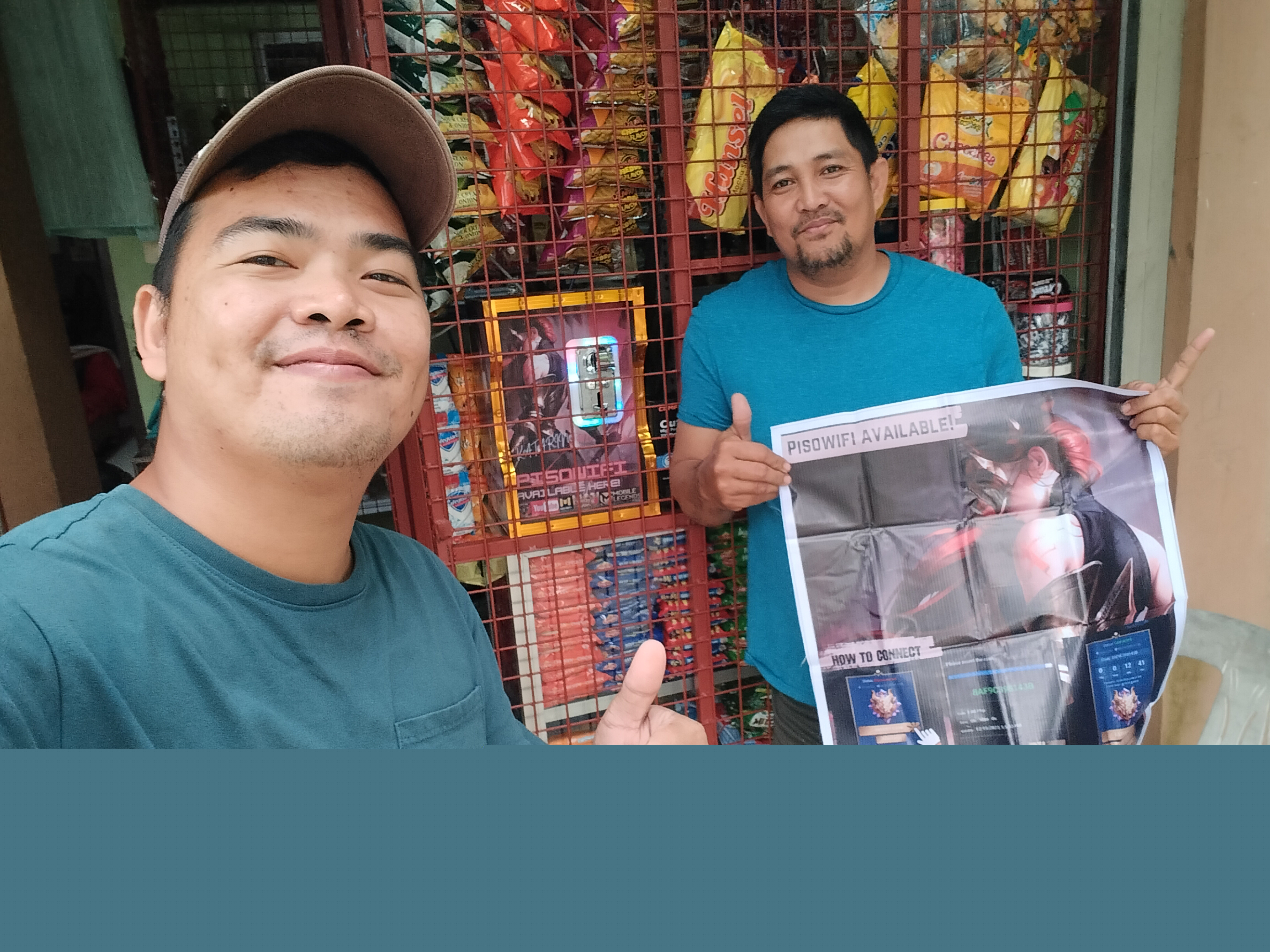Piso Wifi machine installed in sari-sari store