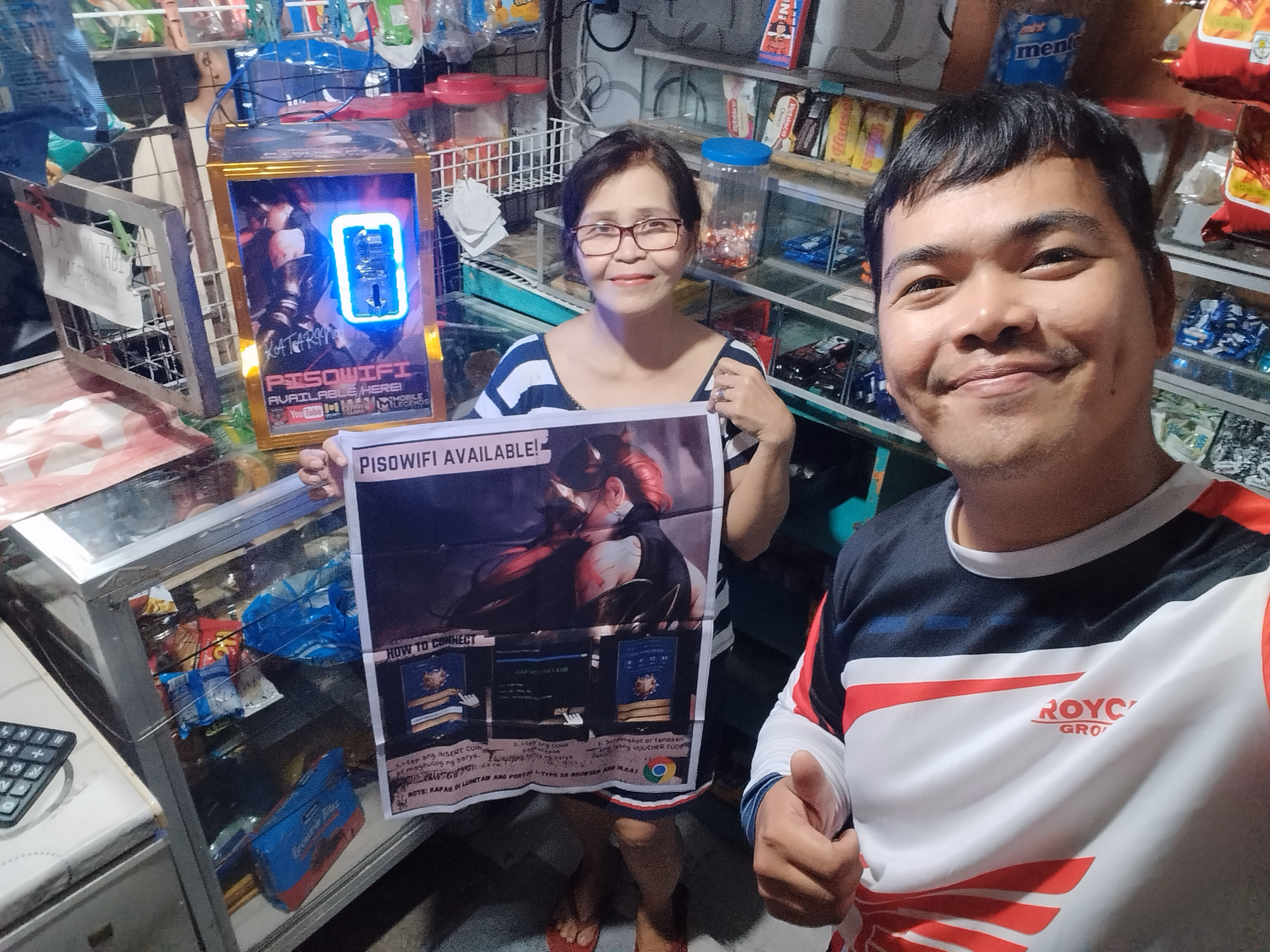 3-in-1 vendo machine setup by Oragon Piso Wifi
