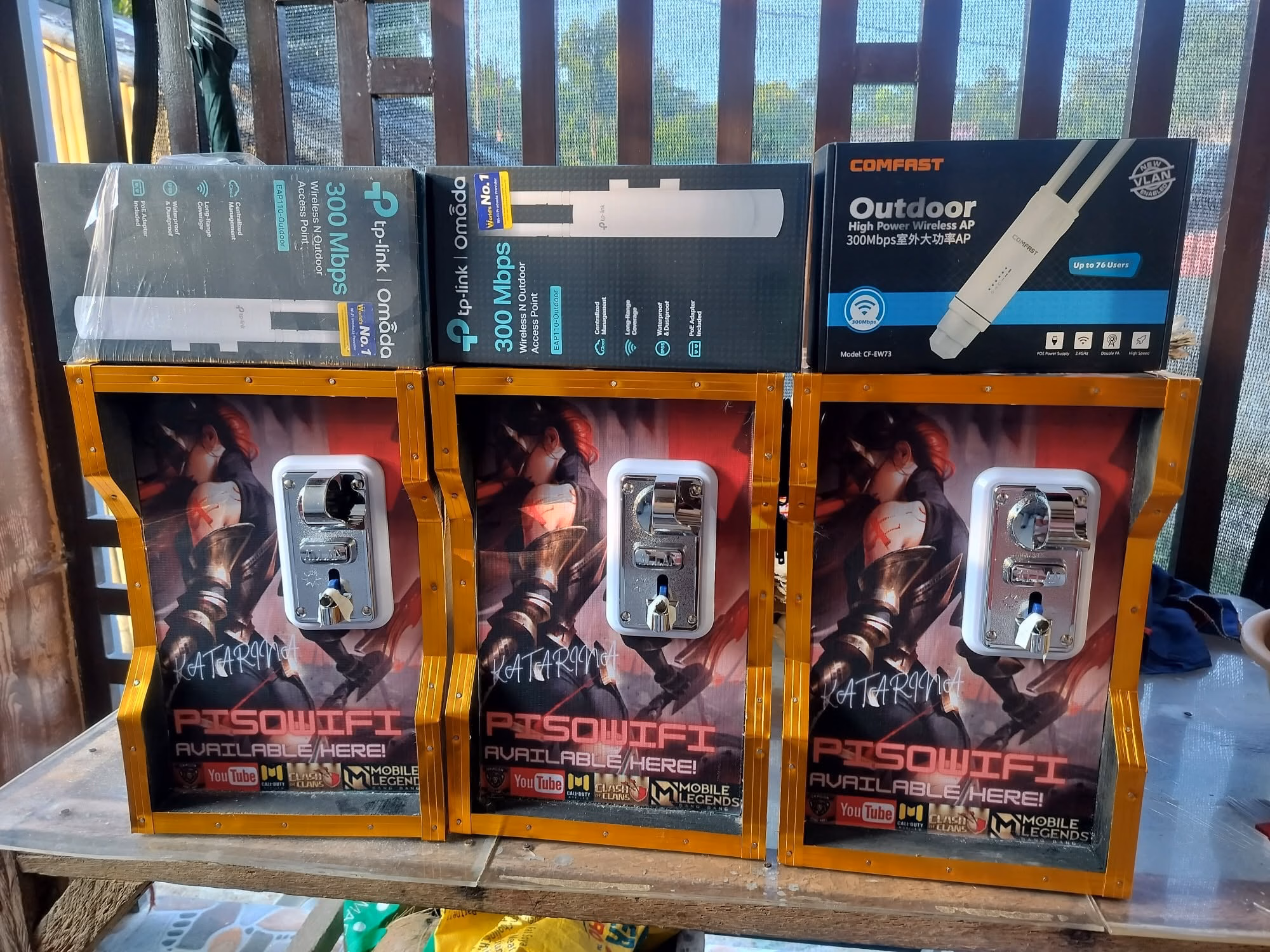 Oragon Piso Wifi machine – coin-operated internet access vending